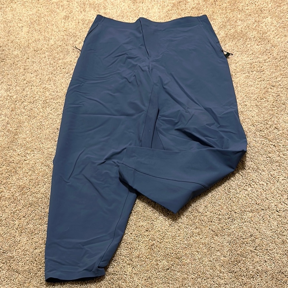 Lululemon Kosaten Straight Leg Trousers Blue Pants Size 12